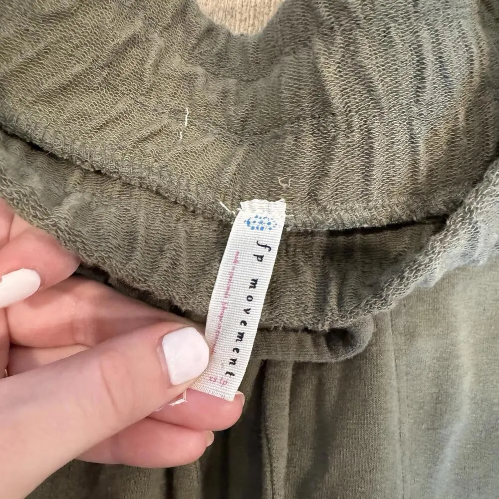 Free People Women’s FP Movement Sunny Skinny Sweatpants- Army Green - XS - Image 5