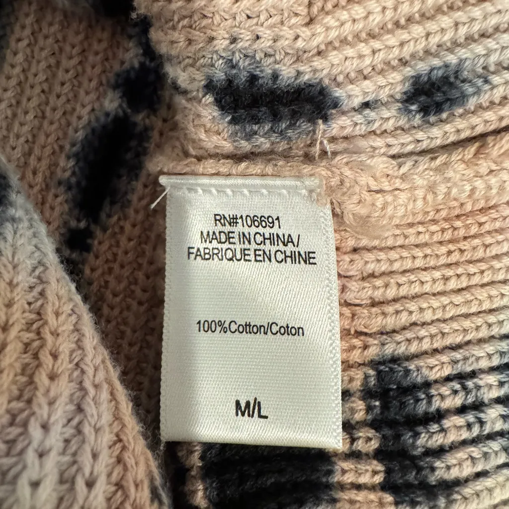 Young Fabulous & Broke Cameron Tie Dye Sweater Turtleneck Sz M/L - Image 7