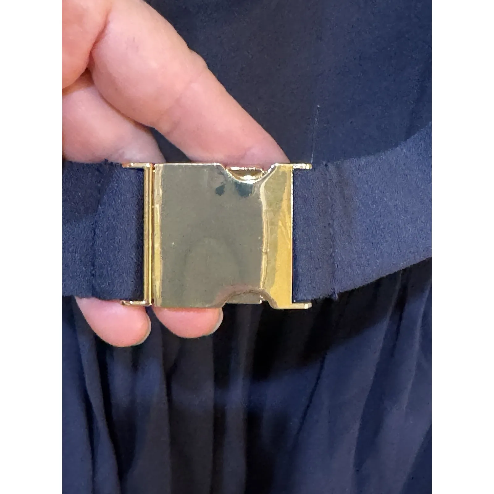 NWT Anthropologie Hutch Drop-Waist Maxi Dress $238 SIZE 4 Blue Belted - Image 6