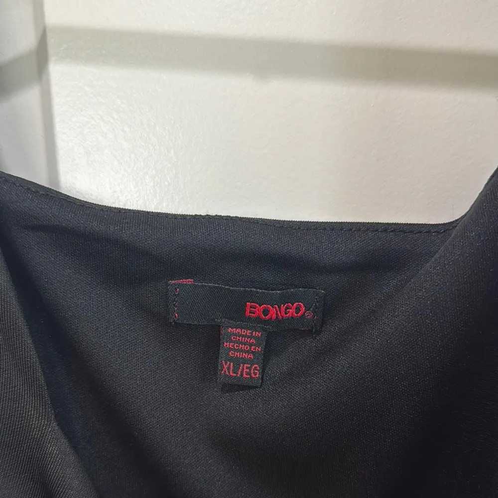 BONGO Black Halter Bodycon Cocktail Dress - Image 3