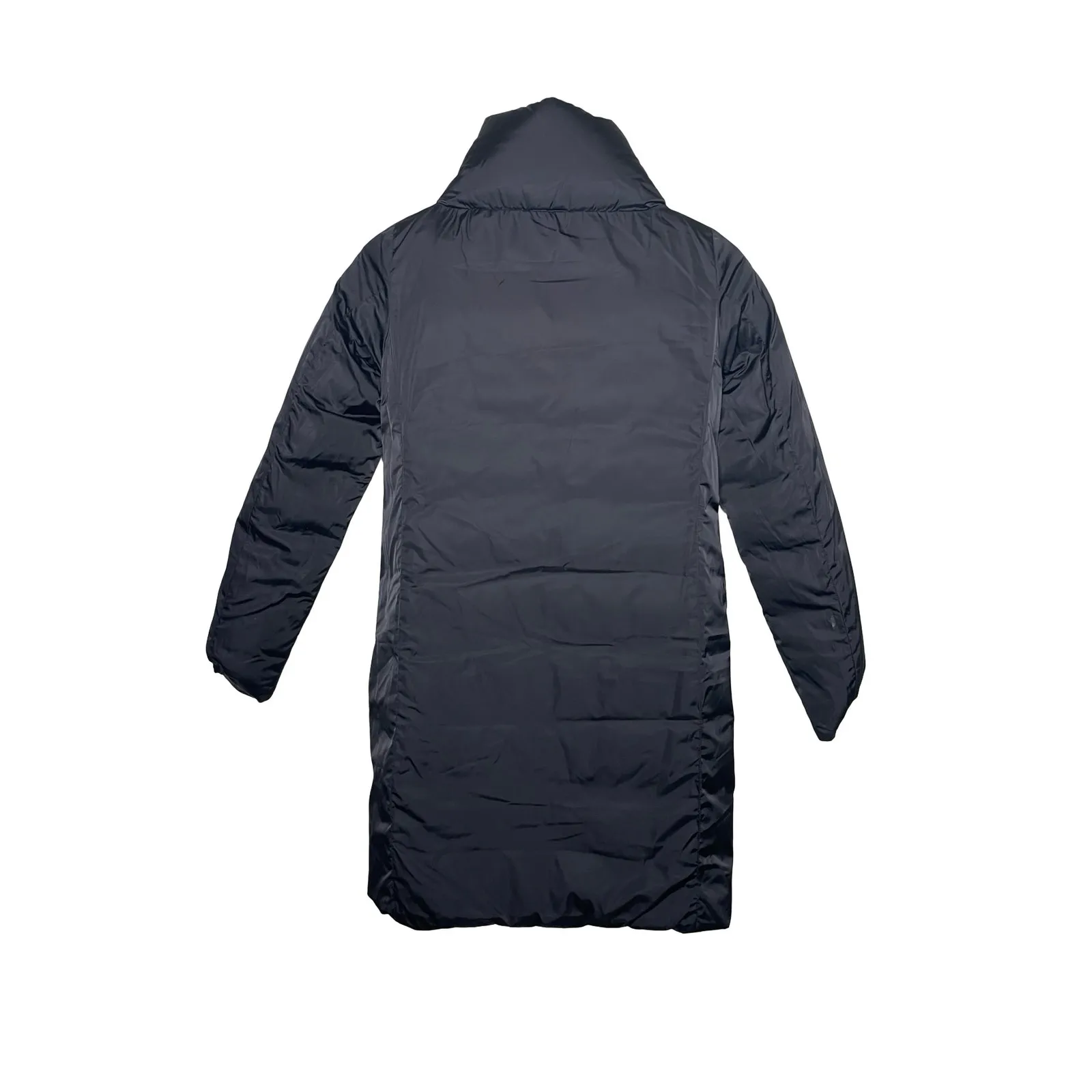 HERNO Black Bronze Reversible ultralight padded coat IT 38 US 2 - Image 3