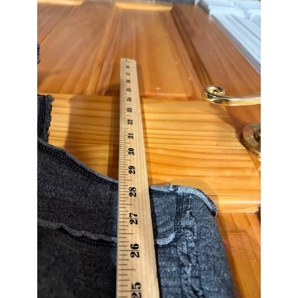 Cut Loose Gray Cotton Rayon Open Front Cardigan Jacket Women’s M USA Minimalist Size M - Image 6