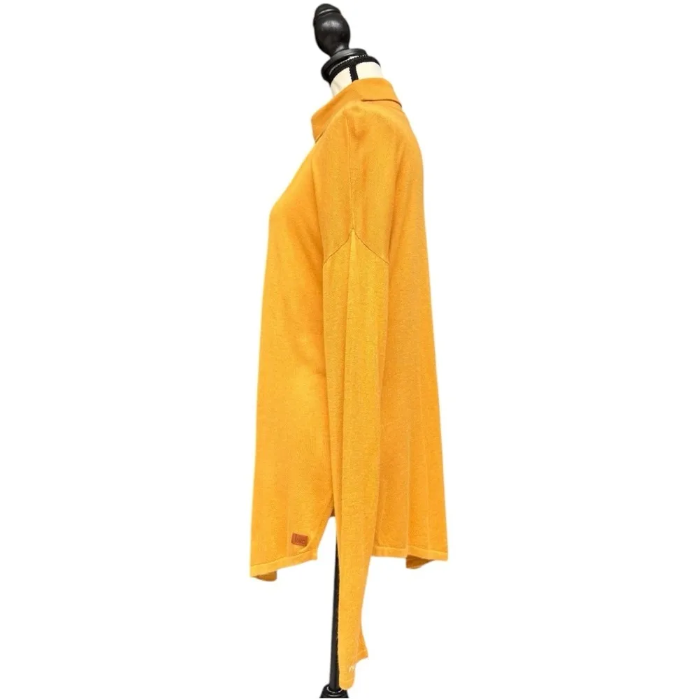 Peace Love World Banded Neck Sweater with Affirmation Small NWOT - Image 4