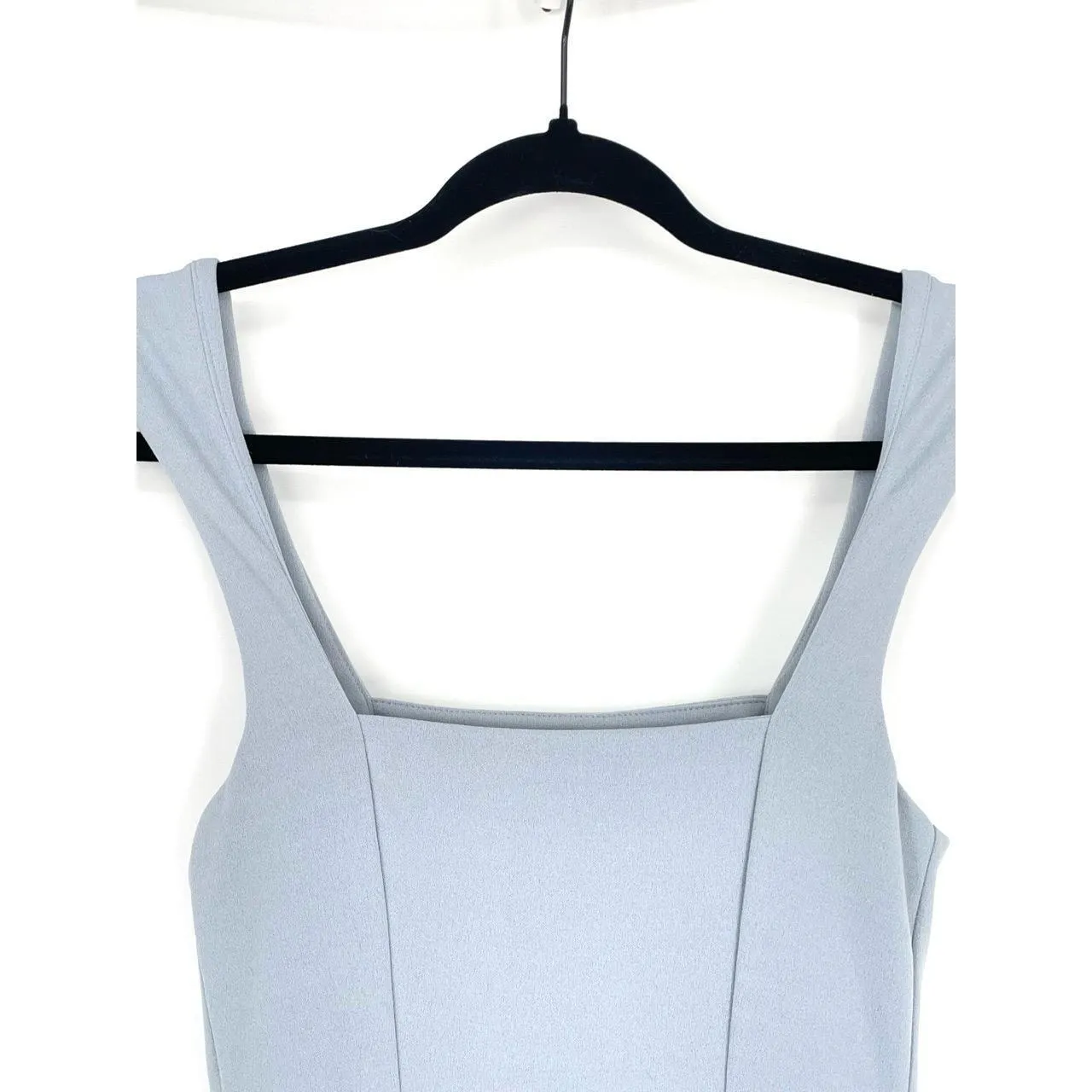 Show Me Your MuMu Light Blue Square Neck Pageant Prom Floor Length Gown Xs - Image 5