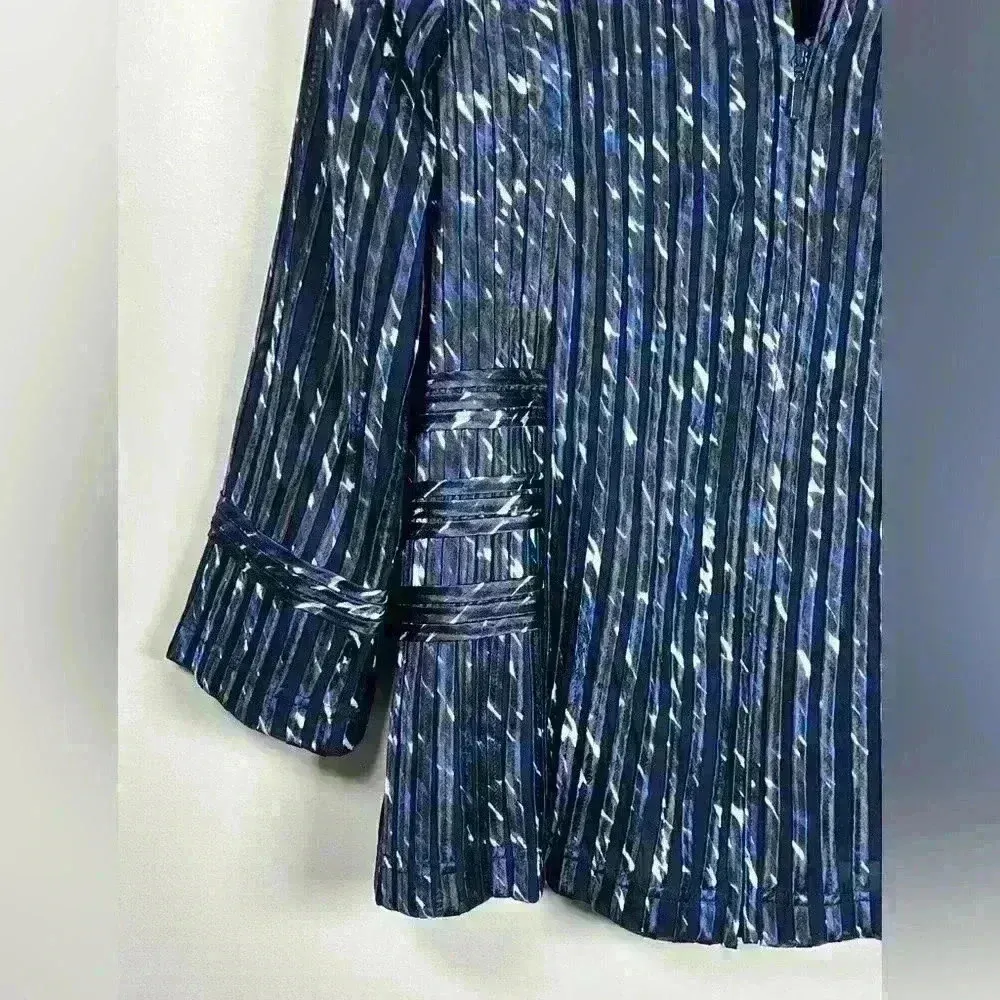 NWT Chico’s Travelers Collection Julianne Jacket India Ink Size 1 (Medium/8) - Image 6