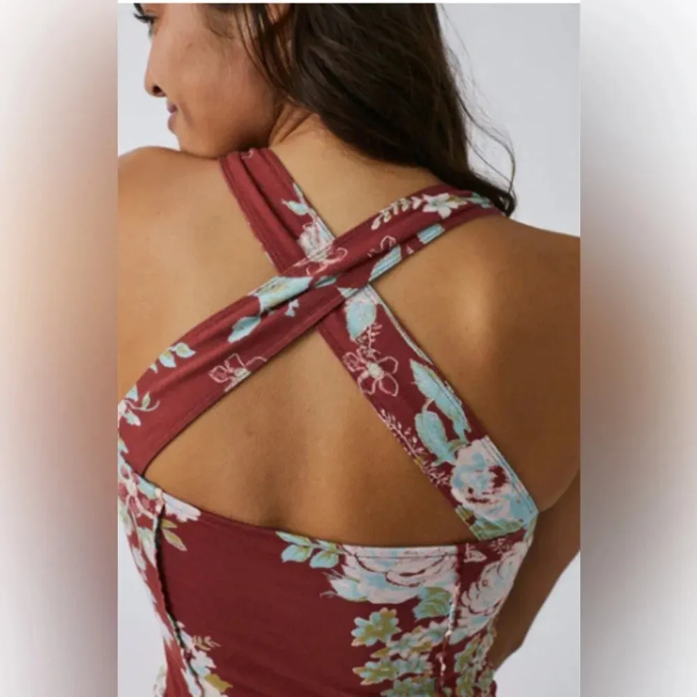 Free‎ People Ginger Snap Floral Top Women’s XS - Image 3