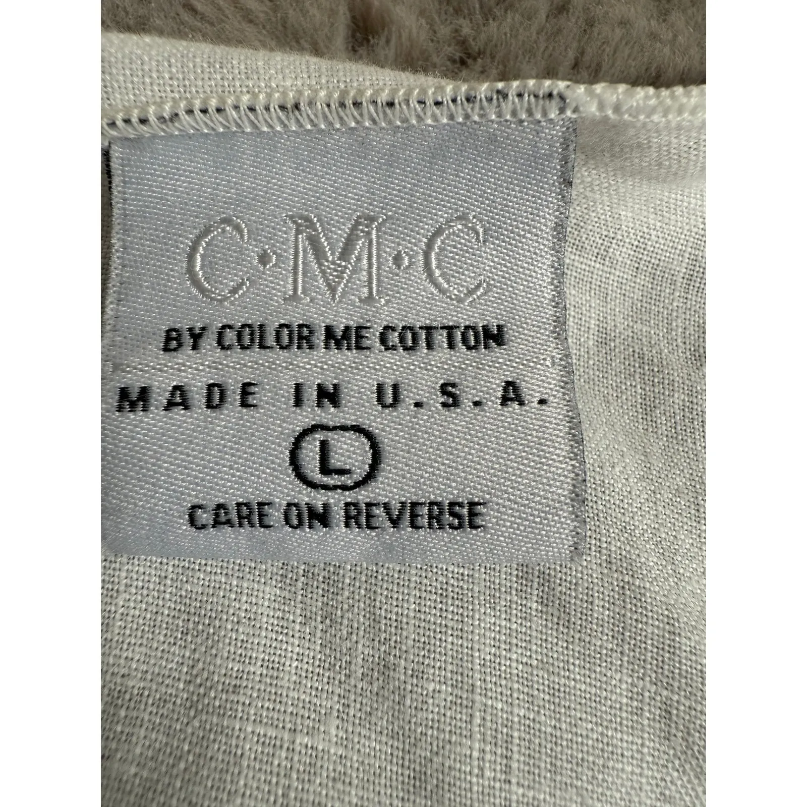 Color Me Cotton Linen Open Front Cardigan Draped Lightweight White L Minimalist Size L - Image 6