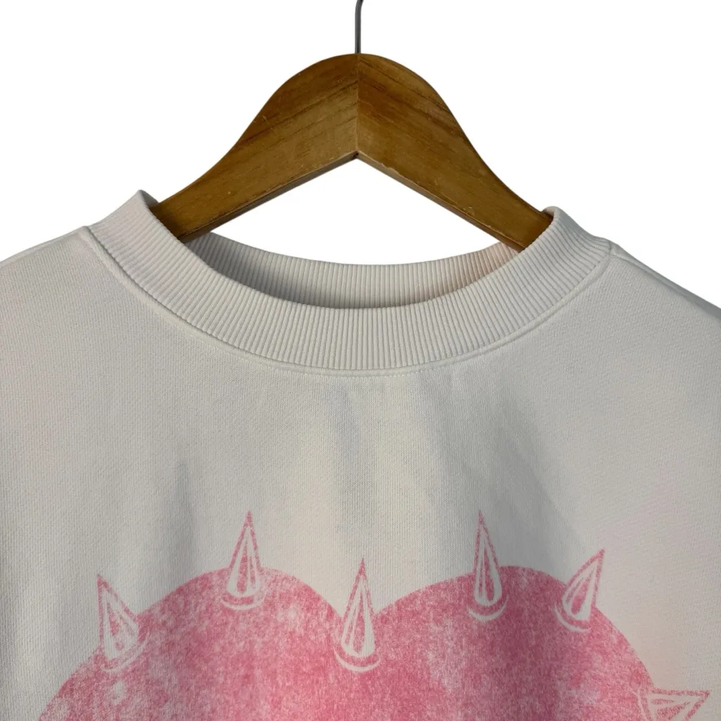 Nicki Minaj 2024 Gag City White Crewneck Pink Friday 2 World Tour Sweatshirt M - Image 5