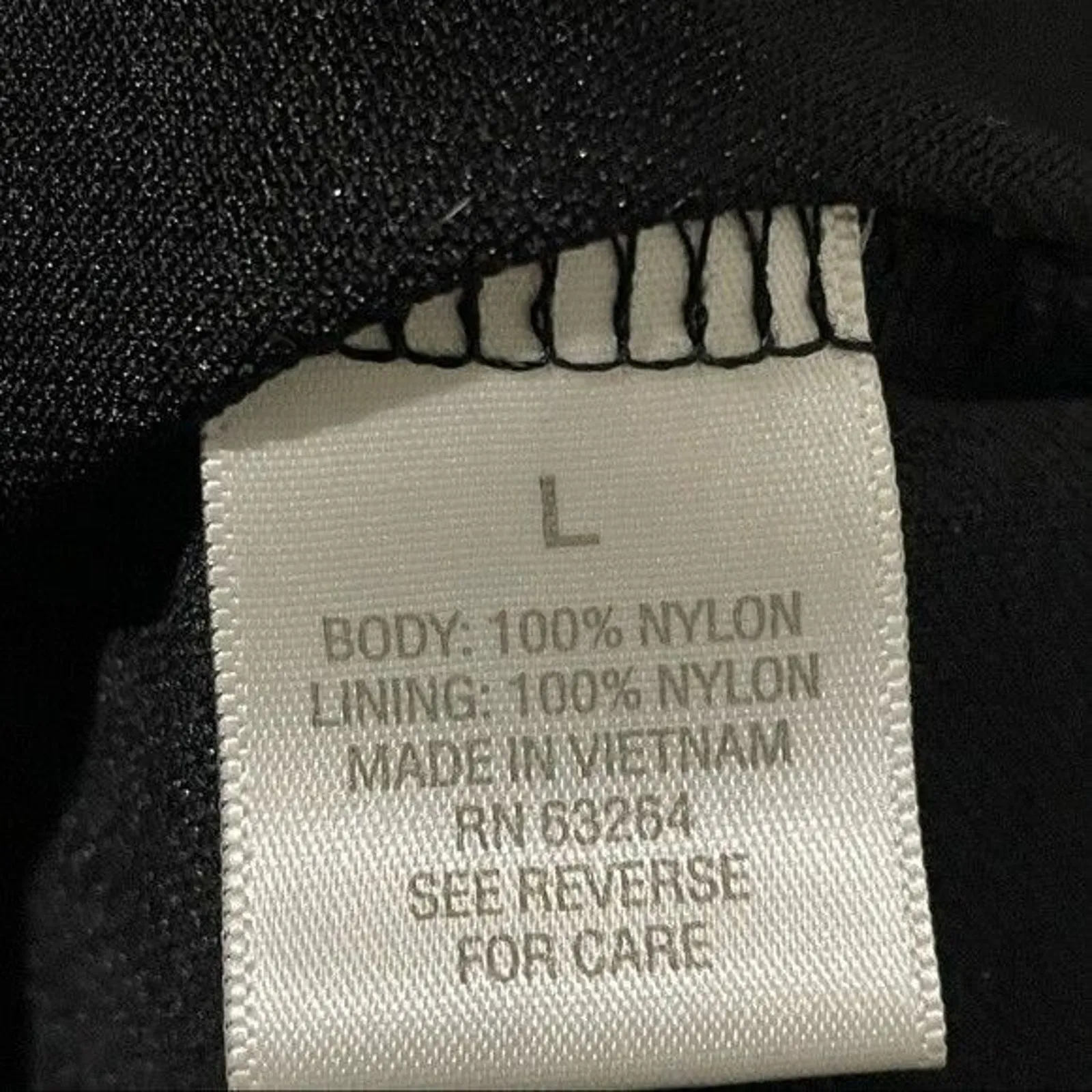 Dressbarn Shirt Airty Lined Lightweight Dressy Short Sleeve Keyhole Size Large - Image 6