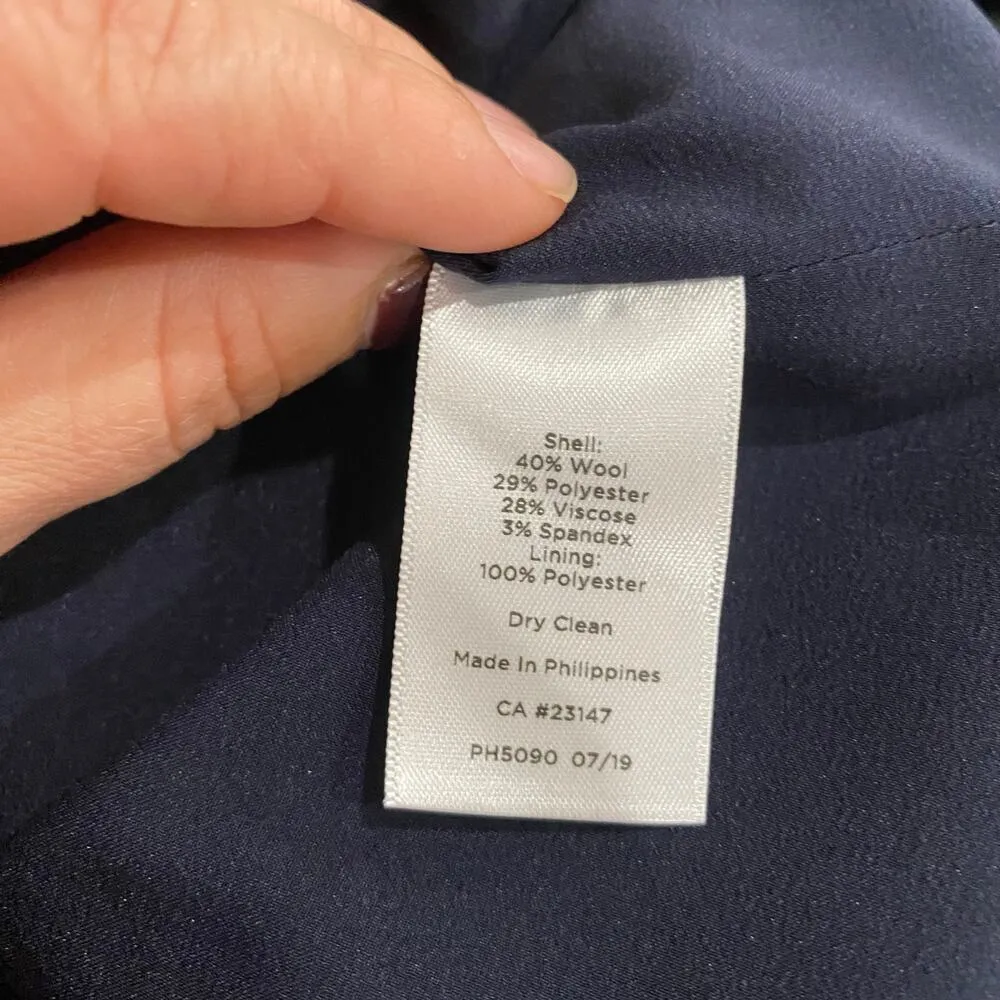 Talbots Plaid Wool Blend Academia School Preppy Scallop Hem Skirt Size 8 - Image 5