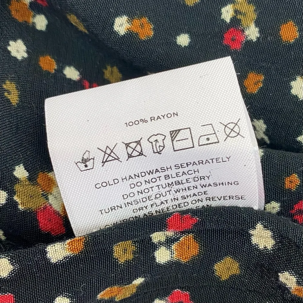 Faithfull The Brand Alena Wide Leg Culotte Jumpsuit La Contrie Ditsy Floral - Image 15