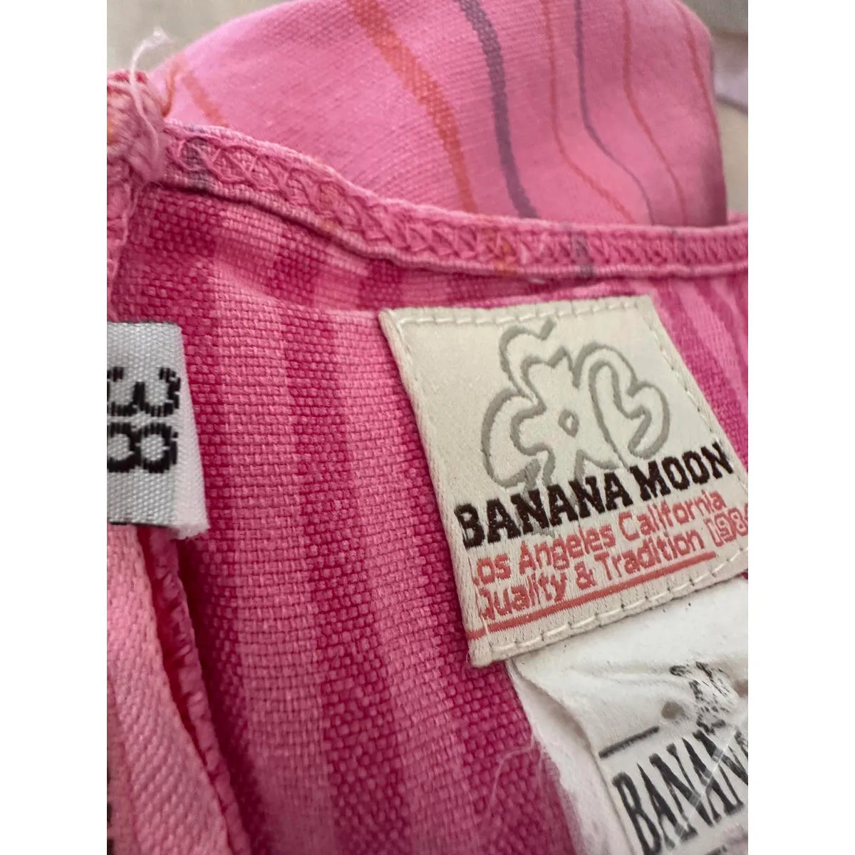 Pink Striped Western Vintage Coastal Cowgirl Dress - Image 9