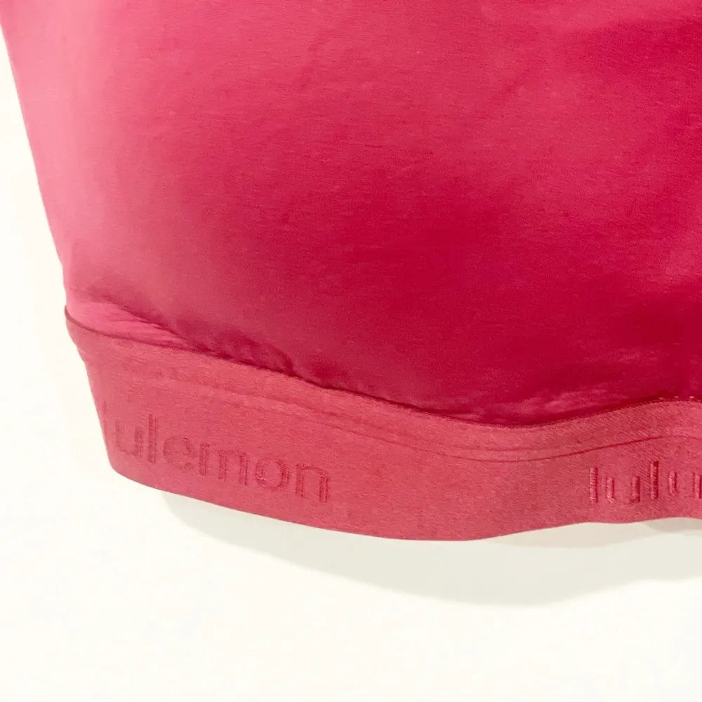 Lululemon Size 32D Fine Form Bra Burgundy High Support Convertible Racerback - Image 2