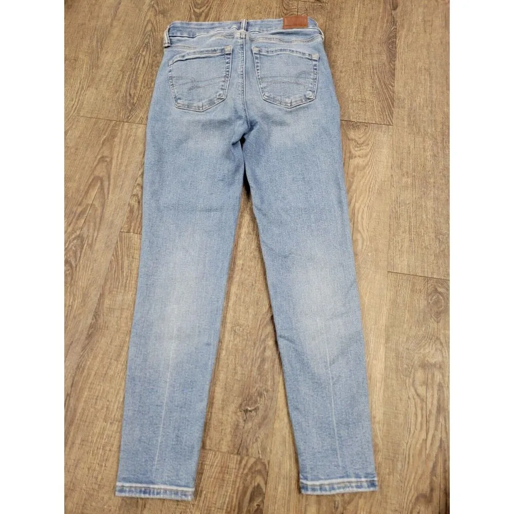 American Eagle The Luxe Jean O X-Short Super Hi-Rise Jeggings Jeans - Image 5