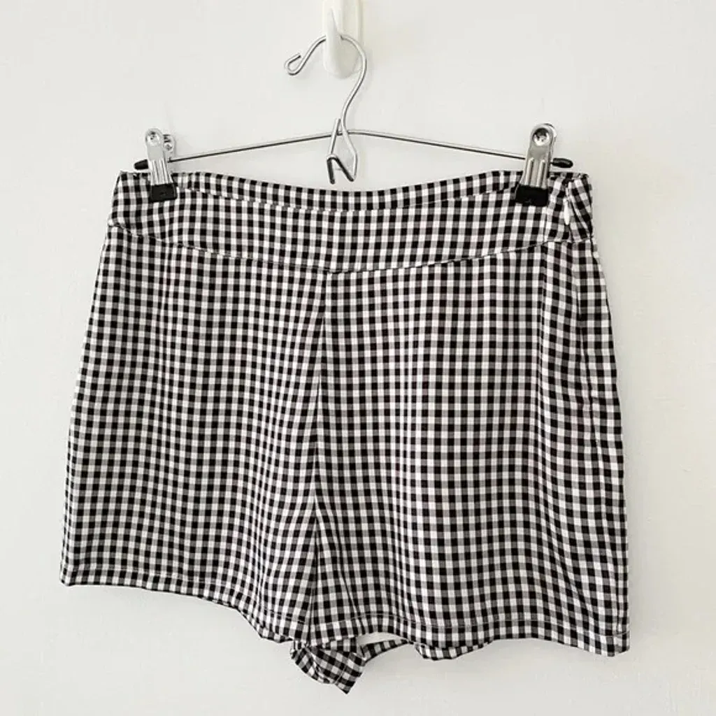 Cami NYC Matilda Silk Short in Black Mini Gingham NWT - Image 11