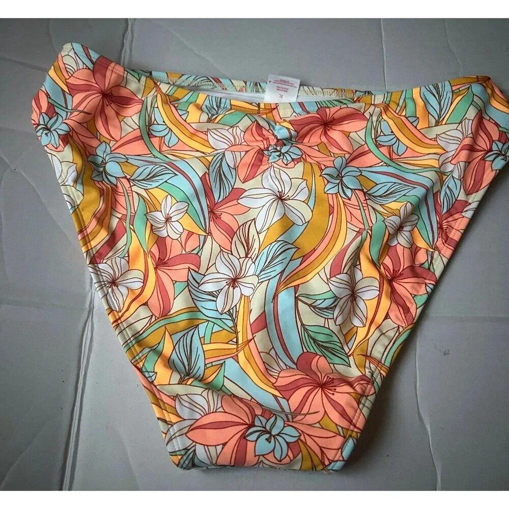 Xhilaration High Waisted Bikini Bottom Size XL 12-14 - Image 2