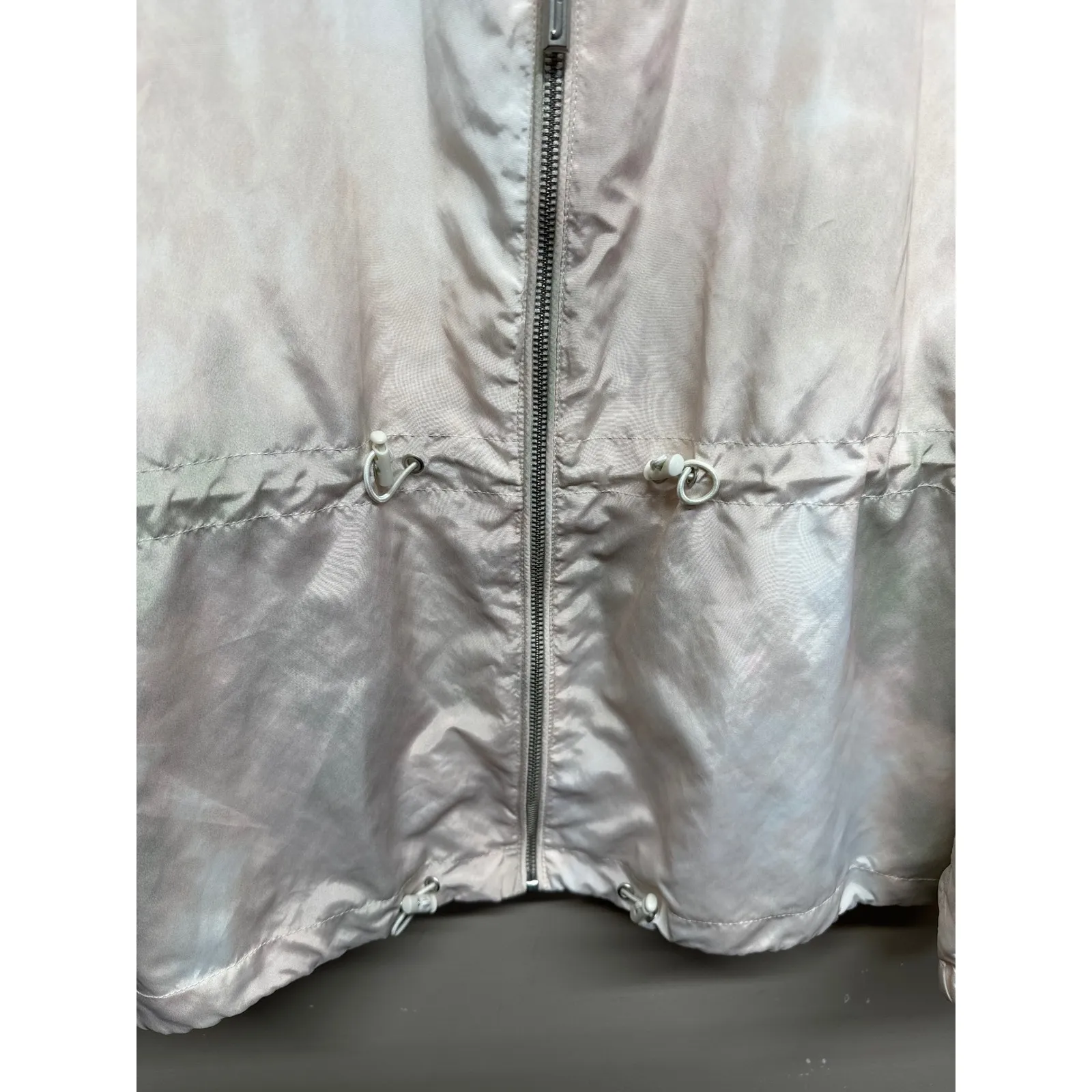 JOUJOU Women's Lightweight Tie Dye Jacket Size Large Pink - Image 3