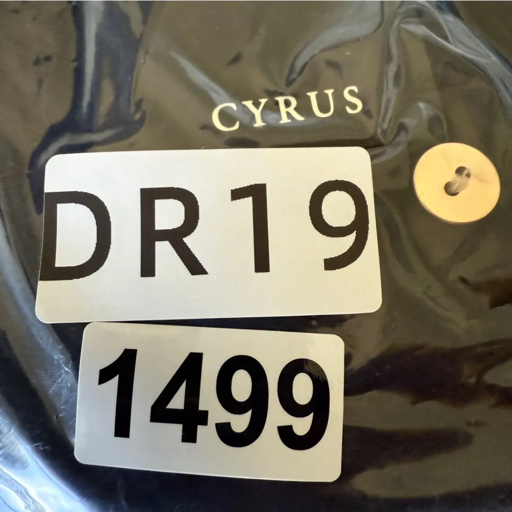 NWT Cyrus Black Turtleneck Sweater with Button Accents size L - Image 8