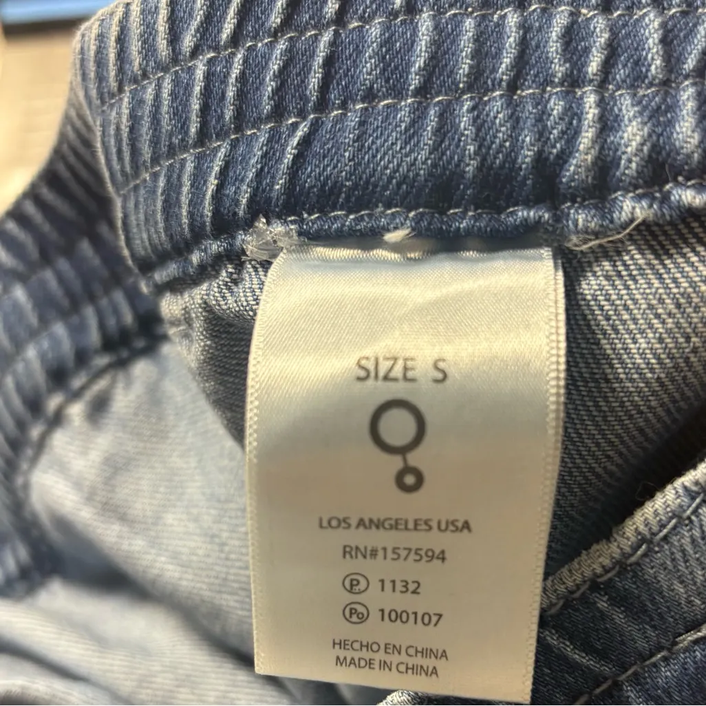 Insane‎ Gene Denim Joggers Size Small Blue - Image 7