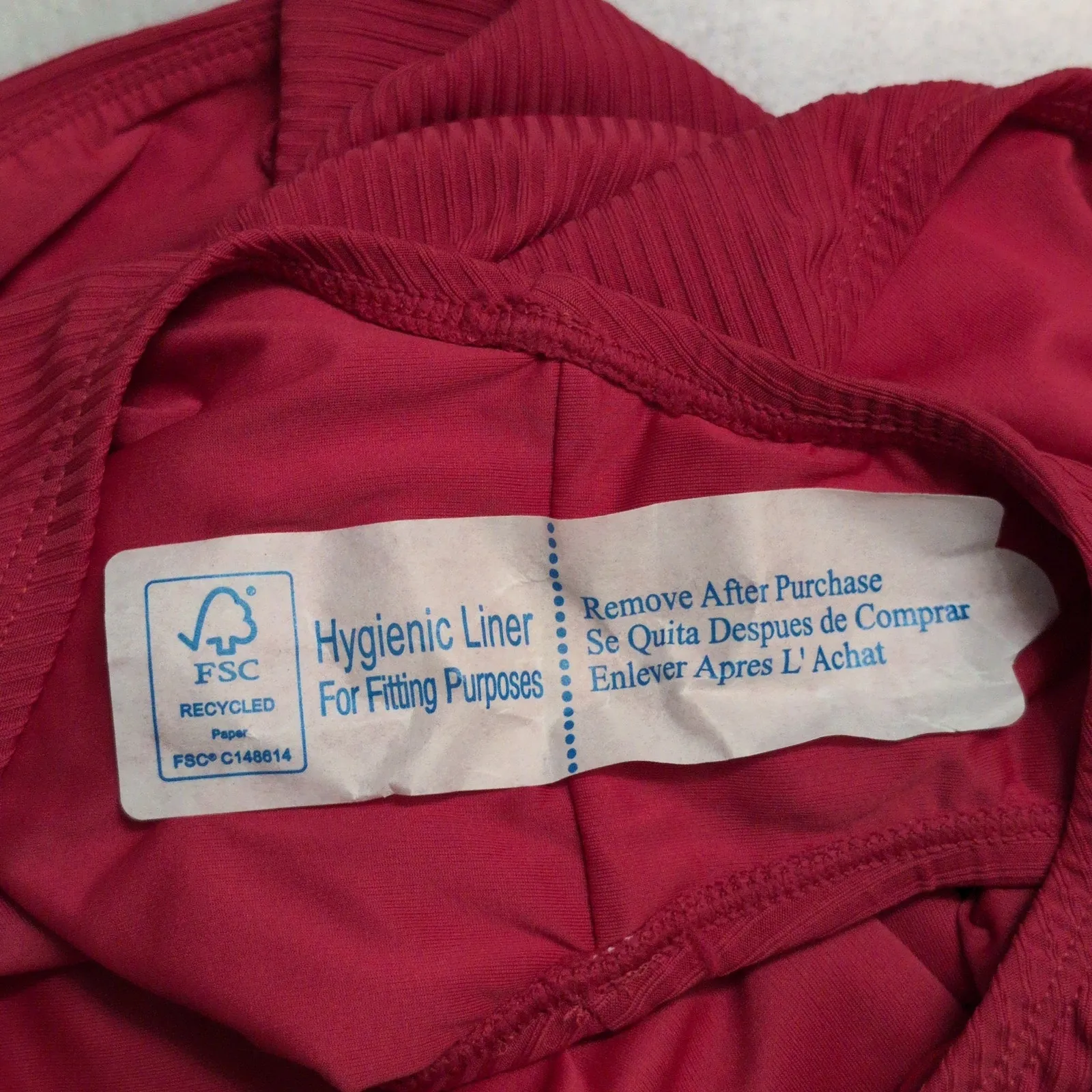 Andie Mykonos Ribbed Barberry Pink Swimsuit Beach Resort One Piece Size 1X New - Image 6