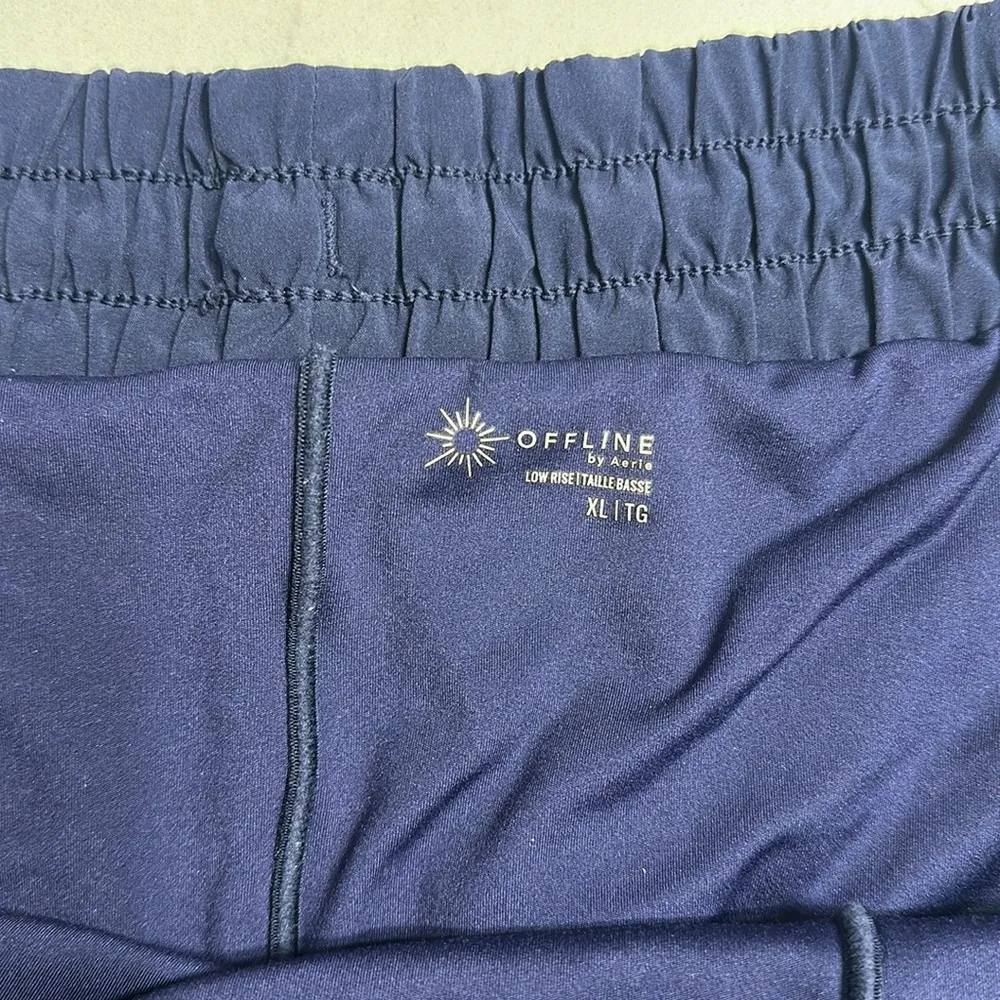 Aerie navy blue shorts (Size-XL) - Image 2