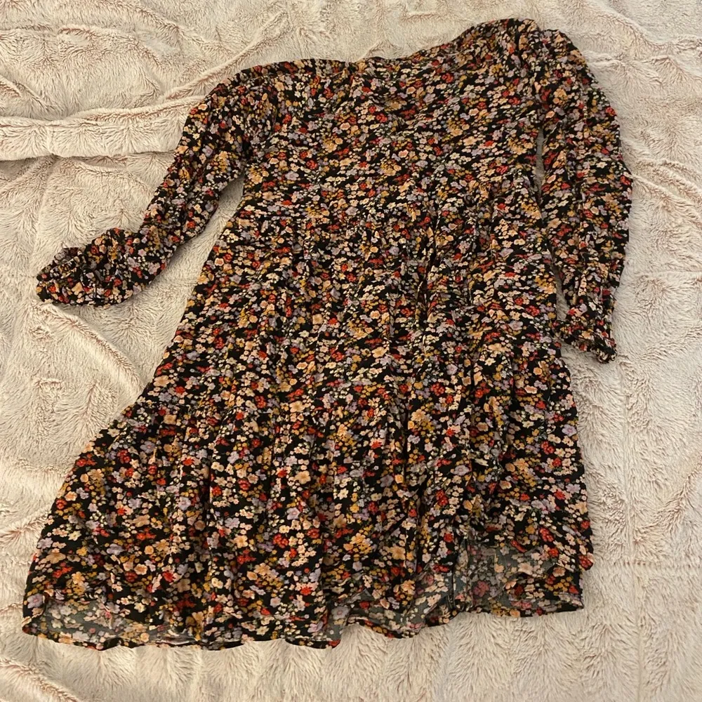 longsleeve floral dress- x small - Image 3