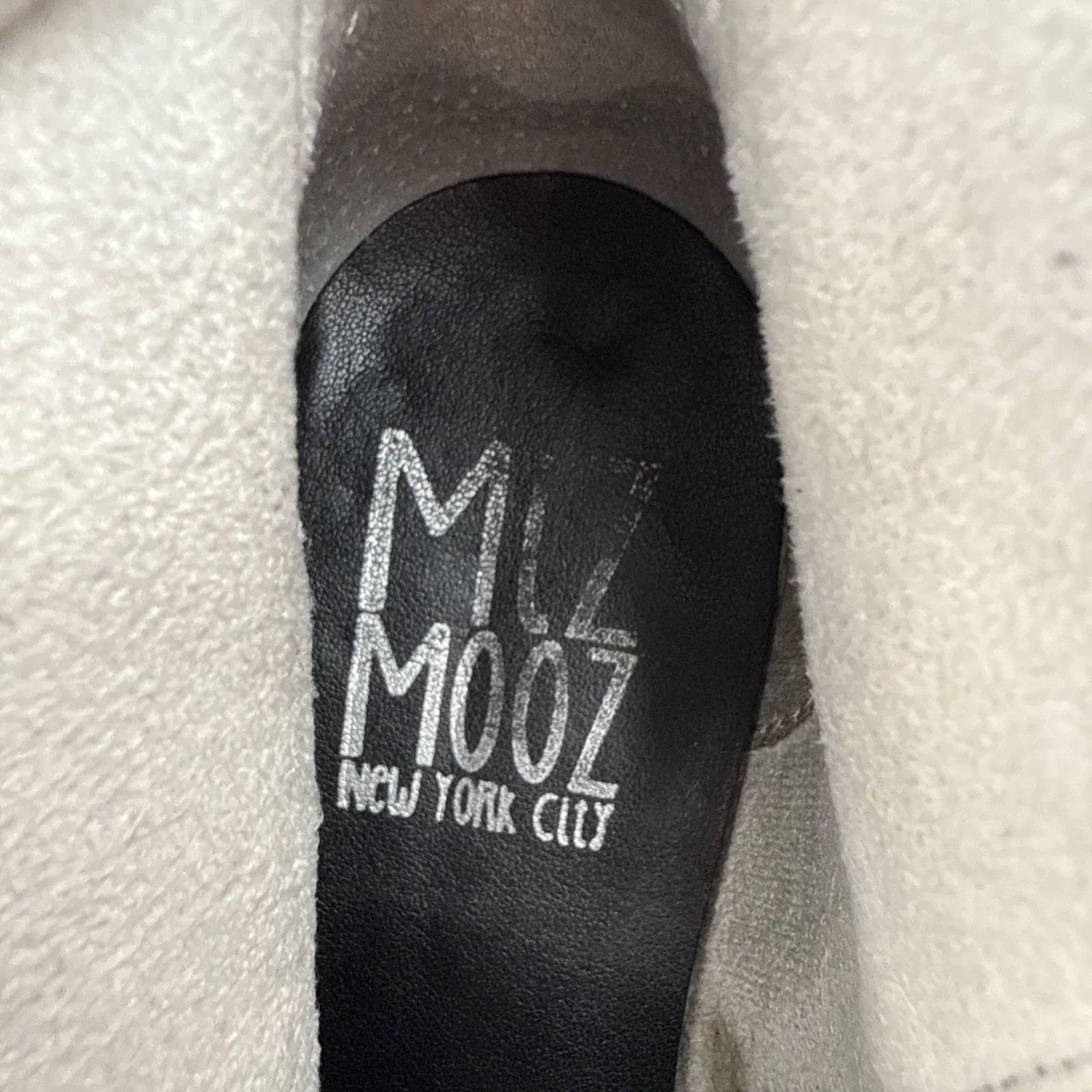 Miz Mooz Womens Siggy Bucket Ankle Boots Size 38/8 Merlot Brown Leather Side Zip - Image 10