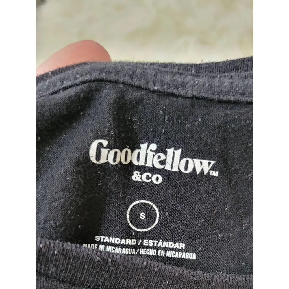 Goodfellow & Co Unity Size S Black Unisex Tee - Image 4