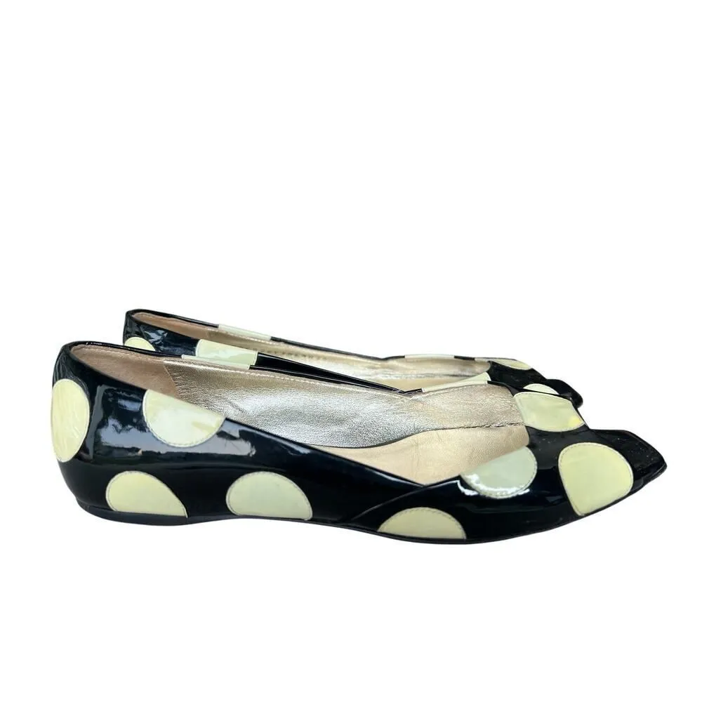 VALENTINO GARAVANI AUTHENTIC POLKA DOT FLATS SIZE 36 EURO USA SIZE 6 - Image 3