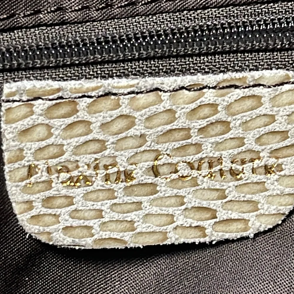 Maxine Couture Mamba Hobo Snakeskin Embossed Leather Handbag - Image 7