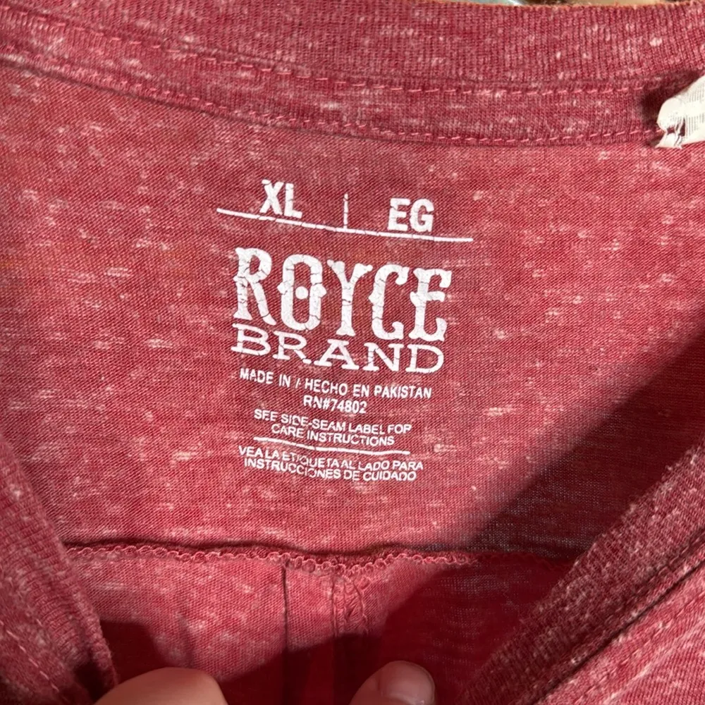 Royce Brand Women's Light USA America Short Sleeve Round Hem Tee Size XL - Image 4