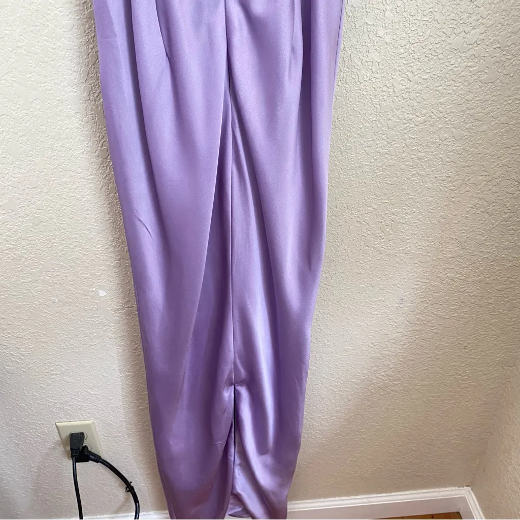 HOUSE OF CB S D-DD 'Charmaine'‎ Lavender Corset Maxi Dress NWOT size Small - Image 9