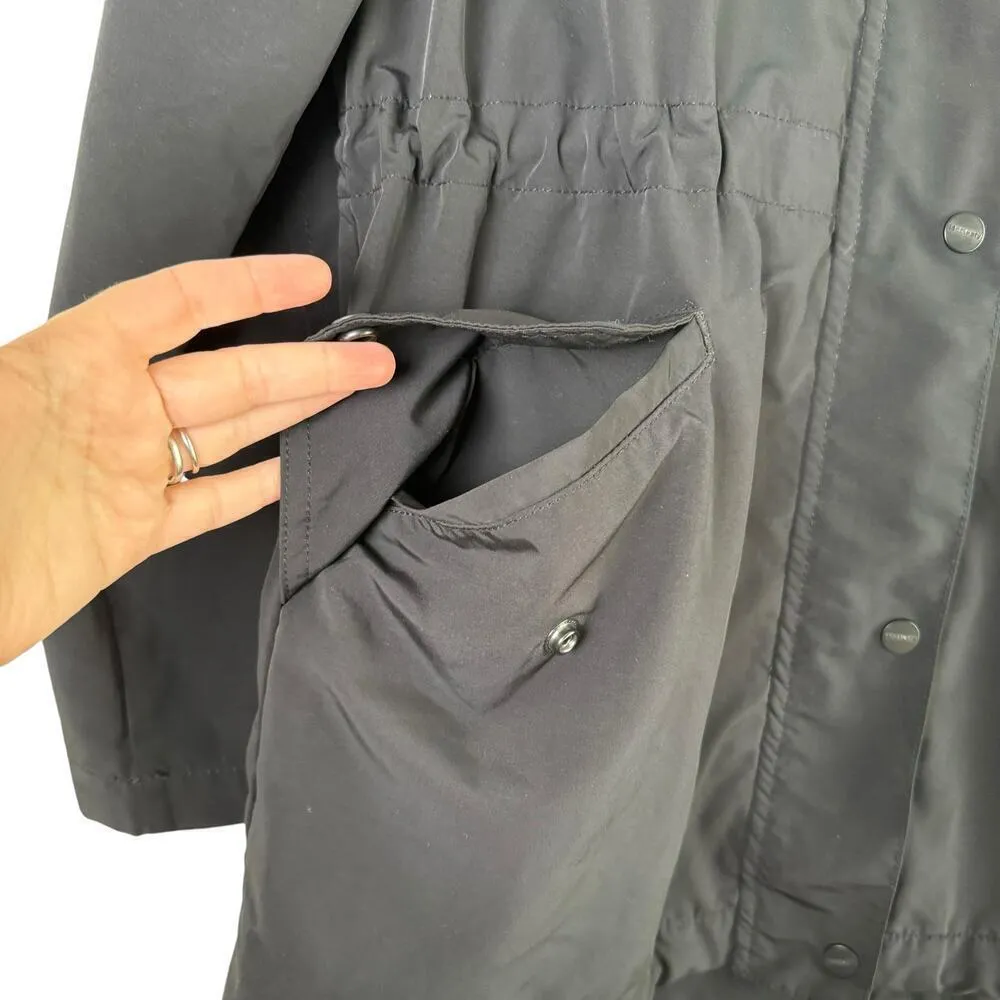 Sanctuary  Anorak Lightweight Rain Jacket Full Zip in Black, Size‎ Small - Image 8