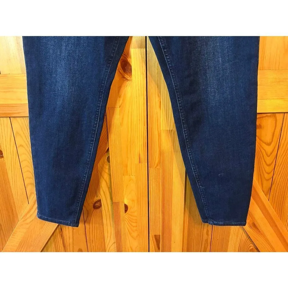 M Jeans by Maurices Dark Wash Limitless High Rise Jeggings NWT Size Large (5208) - Image 3