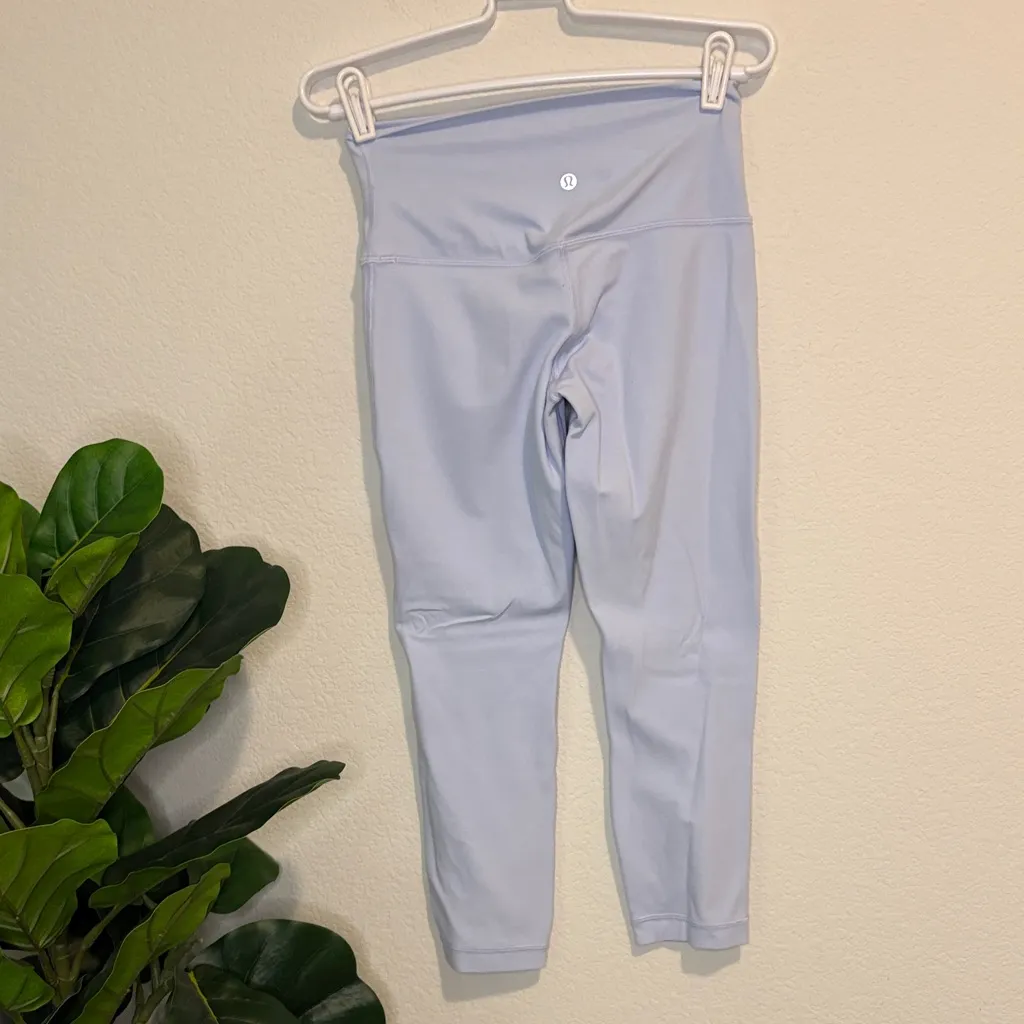 lululemon athletica Lilac/light purple capri Leggings - Image 3