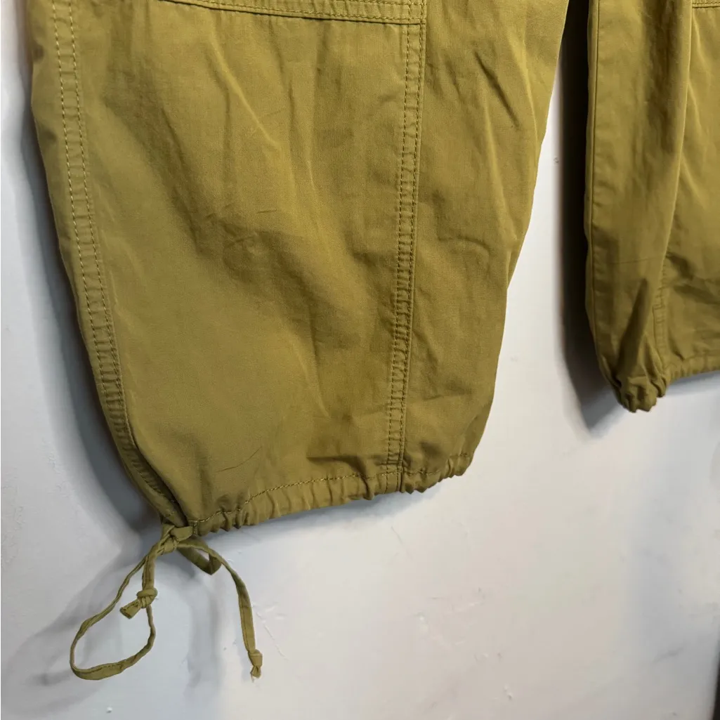 KUT Erika Olive Green Mid-Rise Utility Pant - Image 10