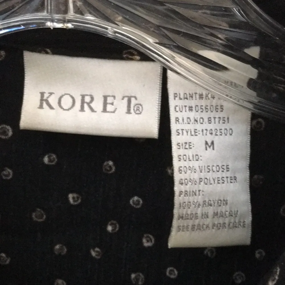 FINAL MARKDOWN Ladies Koret multi textured Top (M) Size 12 - Image 7