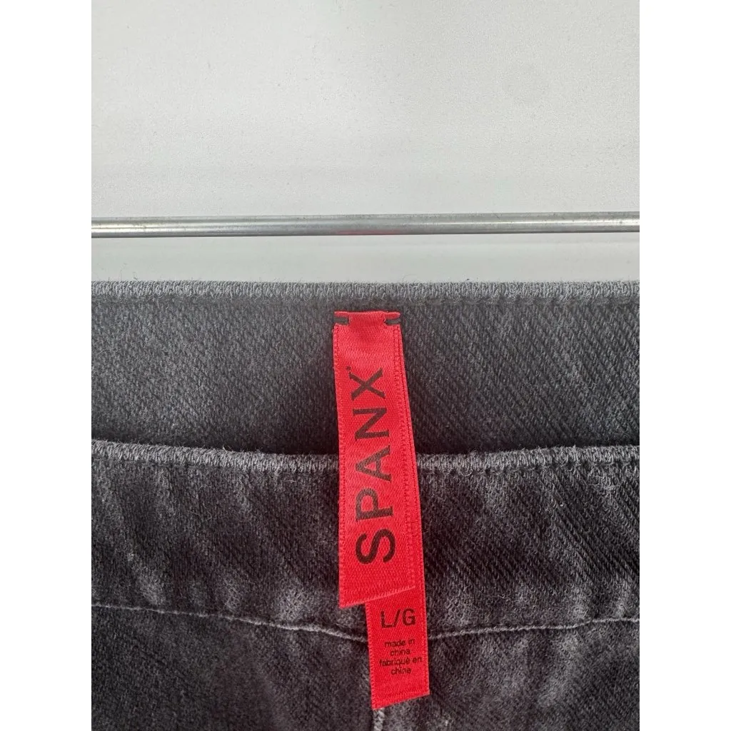 SPANX Streetwear Faded Black Cargo Jean Women Large Skinny‎ Grunge Skater Preppy - Image 3