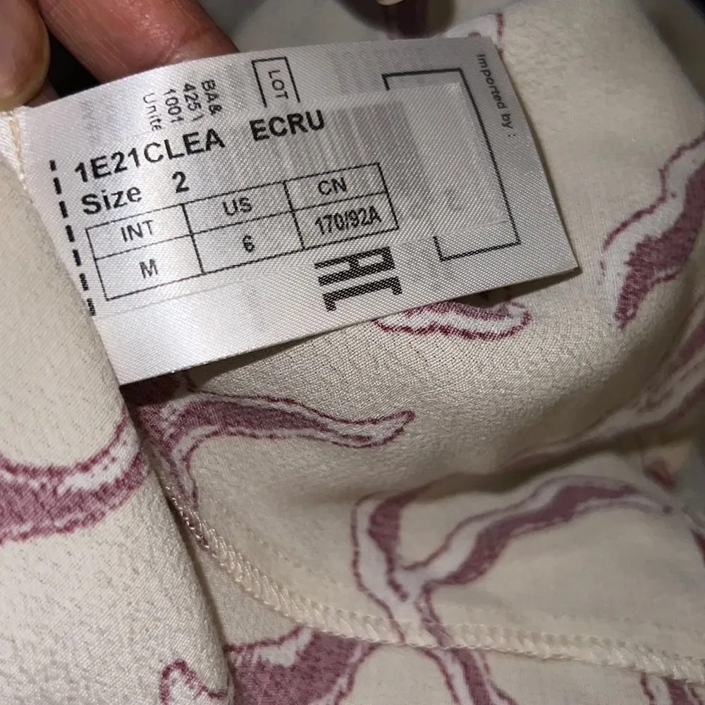 Ba&Sh v-neck printed blouse. - Image 9