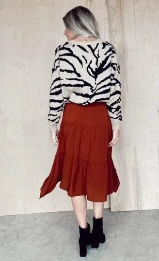 Vestique Rust Skirt - Image 2