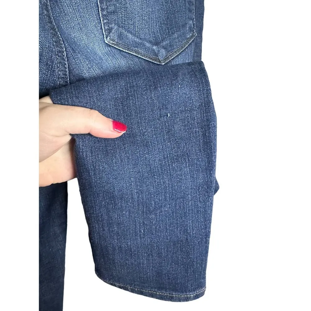 Paige Peg Skinny Medium Wash Blue Full Length Jeans Denim Size 25 - Image 7