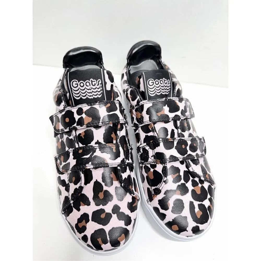 GOATS‎ Sneakers Womens Size 6.5 Cheetah Print Pink Black Platform Shoes - Image 2