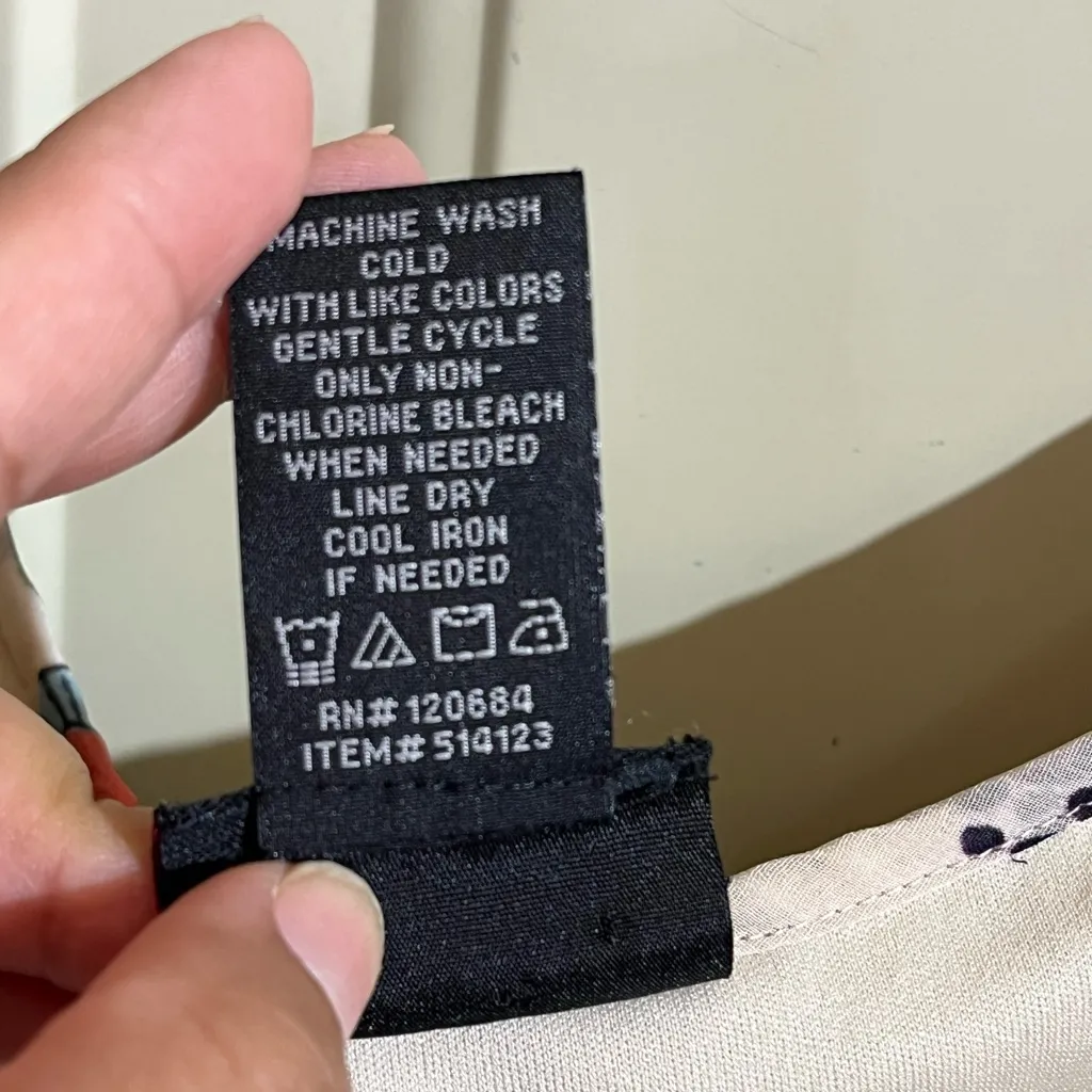 Torrid Floral Cold Shoulder Ruffle Tank Top White Multicolor Size 2X - Image 5