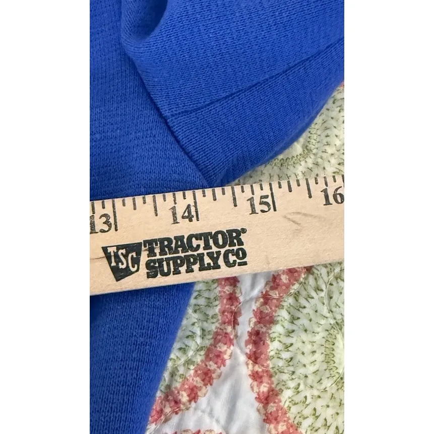 INC International Concepts Small Royal Blue Double Breasted Peacoat Belted Waist - Image 5