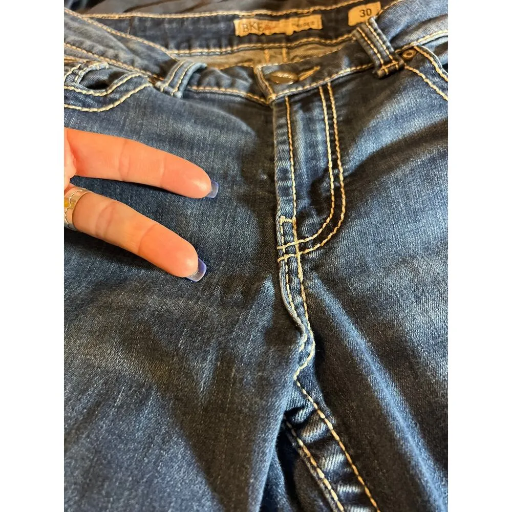 Women’s buckle BKE Harper crop Capri jeans Size 30 - Image 6