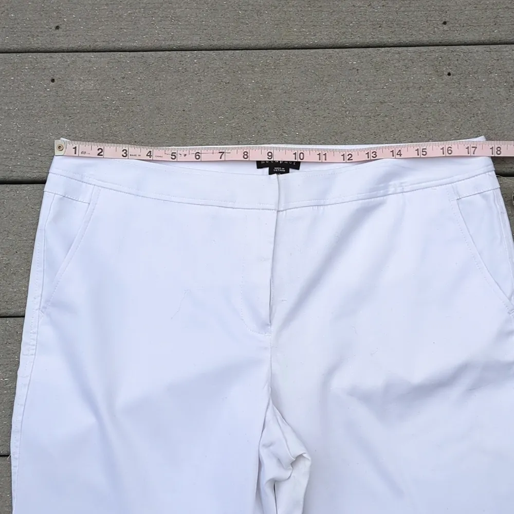 NWT Metaphor Sateen White Ankle Pants | White Ankle Pants - Image 4