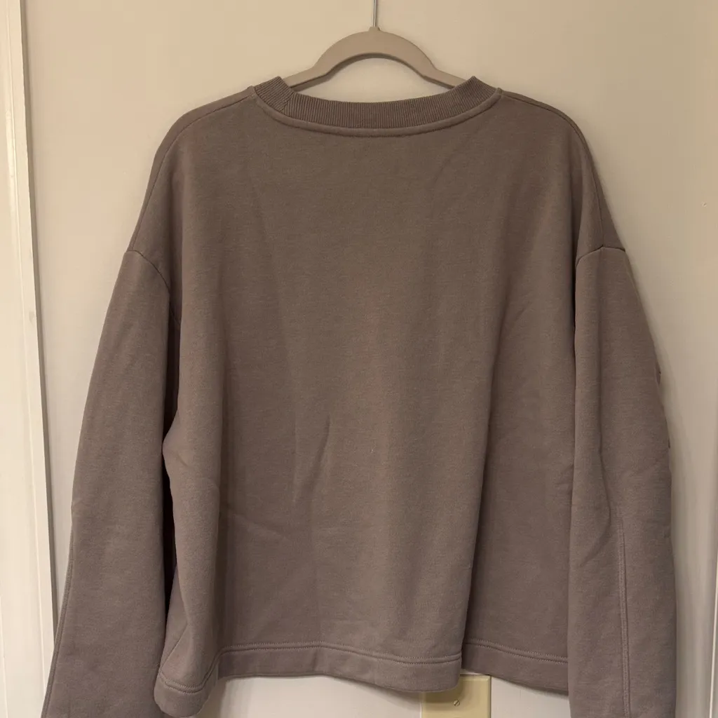 Sweatshirt | Zara | Taupe | XL - Image 3