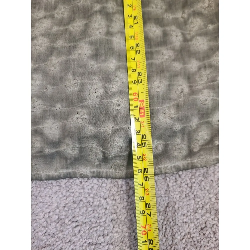 STORIA Ruffle Off The Shoulder Dress Womens Size M Fairy Floral Whimsy Flowy - Image 8