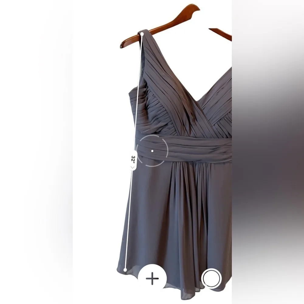 Bill Levkoff size 12 gray‎ dress - Image 5