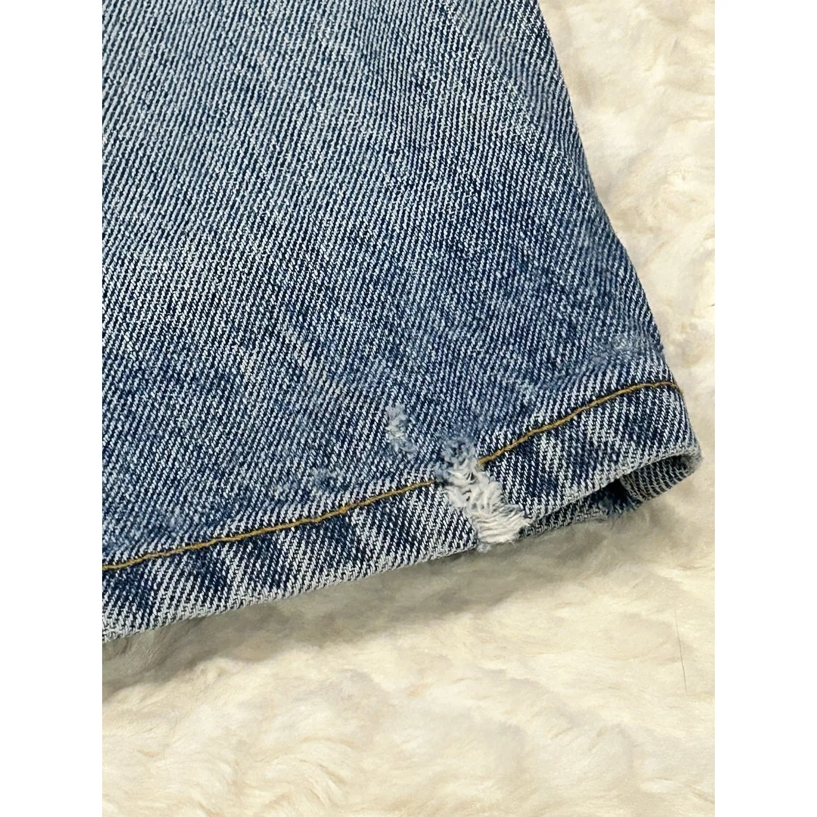 Vtg 1990's Esprit Denim Jean Shorts Sz‎ 5/6 Juniors Teen Made USA Bermuda Dad - Image 5